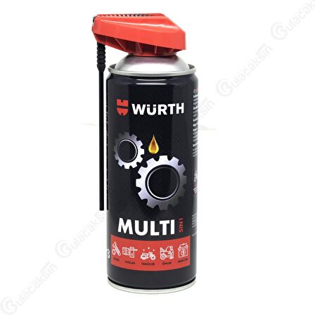 Würth Multi 5 in1 Çok Amaçlı Temizleme Spreyi 400 ml-Kobra Başlık