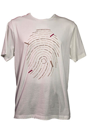 Campione 1099705 Erkek T-Shirt Off White