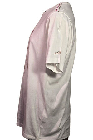 Campione 1099705 Erkek T-Shirt Off White