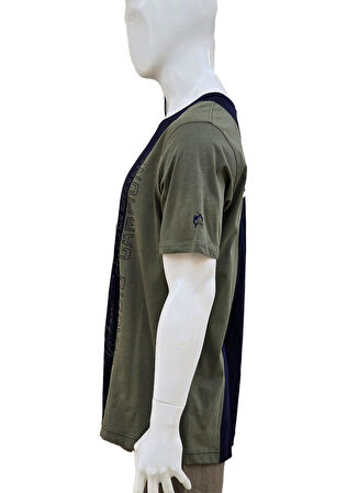 Campione 1319204 Erkek T-Shirt Indigo