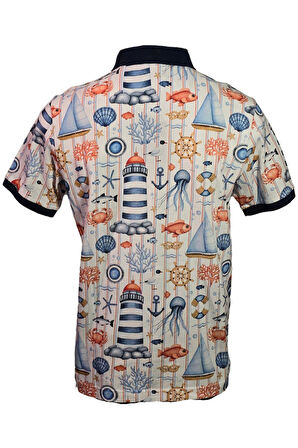 Campione 1689302 Erkek Polo T-Shirt Atlantic