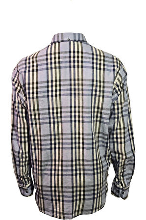 Campione 1709228 Erkek Ekoseli Gömlek Ocean