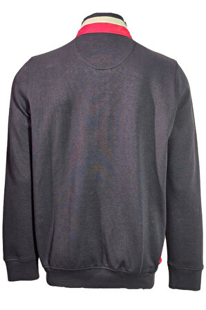 Campione 1919010 Erkek Sweatshirt White/Navy