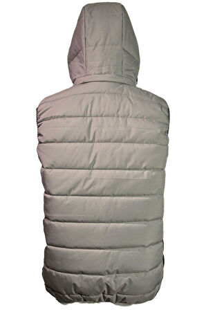 Campione 3229502 Erkek Kapşonlu Yelek Grey