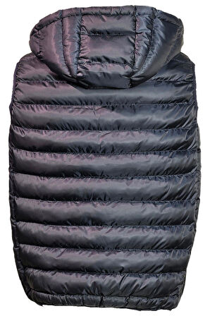 Campione 3429801 Erkek Kapşonlu Yelek Navy