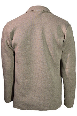 Campione 3849301 Erkek Triko Ceket Camel