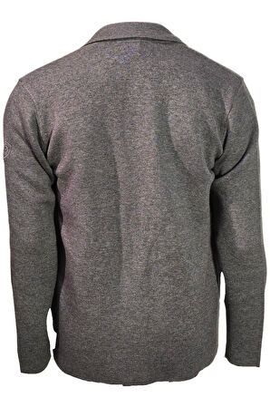 Campione 3849401 Erkek Triko Ceket Grey