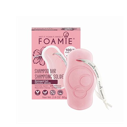 Foamie Hibiskiss Shampoo Bar Şampuan 80g