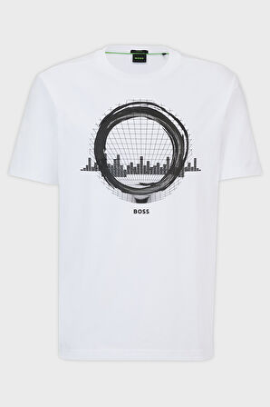 Boss Erkek T Shirt 50506372 100
