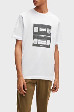 Boss Erkek T Shirt 50510021 100