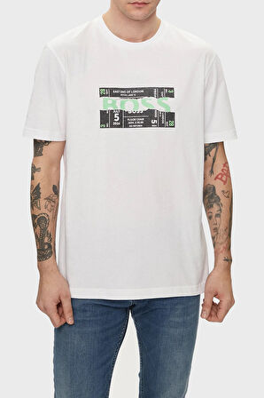 Boss Erkek T Shirt 50515829 100