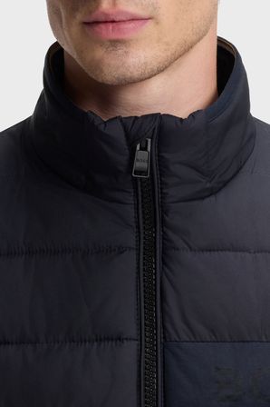 Boss Kapitoneli Regular Fit Dik Yaka Şişme Mont Erkek MONT 50519237 404 LACİVERT