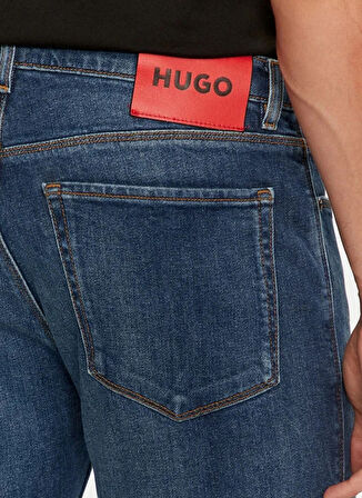 Hugo Normal Bel Extra Slim Erkek Denim Pantolon 50522138_HUGO 734