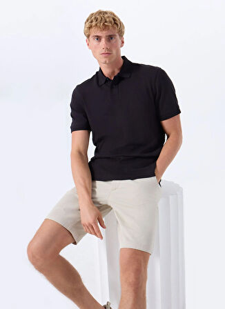 Boss Siyah Erkek Polo T-Shirt Pe_Interlock