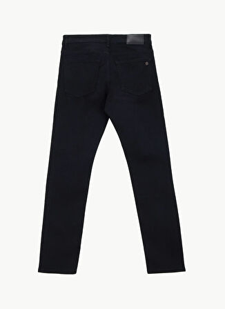 Boss Normal Bel Normal Paça Slim Fit Siyah Erkek Denim Pantolon DELAWARE BO