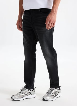 Hugo Siyah Erkek Tapered Fit Denim Pantolon 50517492_HUGO 634