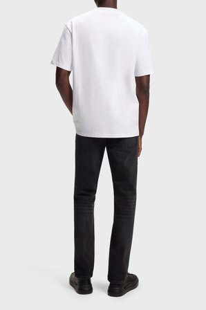 Hugo Pamuklu Slim Fit Dar Paça Jeans Erkek KOT PANTOLON 50524229 005 SİYAH