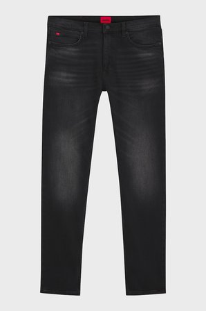 Hugo Pamuklu Slim Fit Dar Paça Jeans Erkek KOT PANTOLON 50524229 005 SİYAH