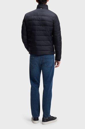 Boss Kapitoneli Regular Fit Dik Yaka Şişme Mont Erkek MONT 50519237 404 LACİVERT