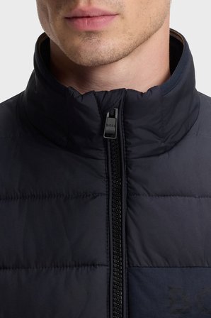 Boss Kapitoneli Regular Fit Dik Yaka Şişme Mont Erkek MONT 50519237 404 LACİVERT