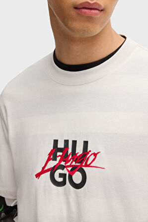 Hugo Erkek T Shirt 50521076 101