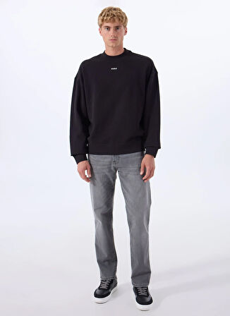 Hugo Kapüşon Yaka Siyah Erkek Sweatshırt 50525892_Dapocrew 10249110 01