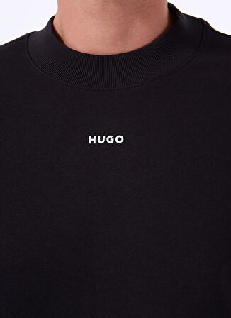 Hugo Kapüşon Yaka Siyah Erkek Sweatshırt 50525892_Dapocrew 10249110 01