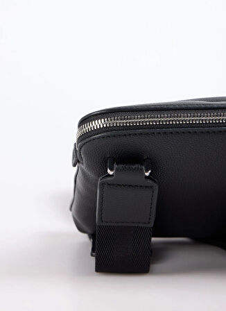 Boss Siyah Erkek Postacı Çantası Ray_S zip env N. 10263216 01