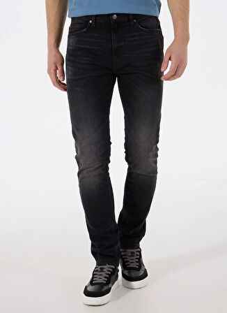 Hugo Normal Bel Slim Fit Siyah Erkek Denim Pantolon 50530597_HUGO 708 10268934 01