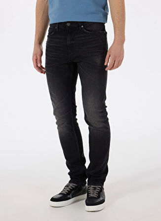 Hugo Normal Bel Slim Fit Siyah Erkek Denim Pantolon 50530597_HUGO 708 10268934 01