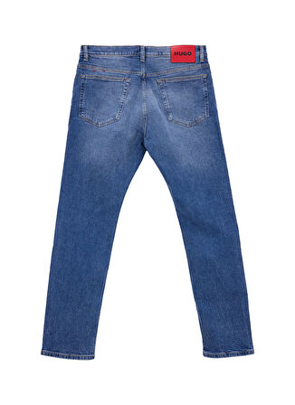 Hugo Normal Bel Slim Fit Mavi Erkek Denim Pantolon 50537698_HUGO 708 10271026 01