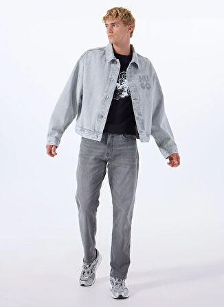 Hugo Gümüş Erkek Denim Ceket 50537733_HUGO 096/1 10269281 01