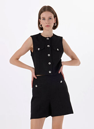 Hugo Siyah Kadın Yelek 50537604