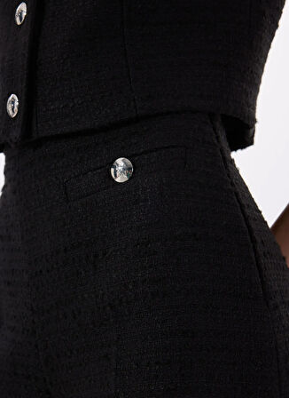 Hugo Yüksek Bel Normal Siyah Kadın Şort 50537635