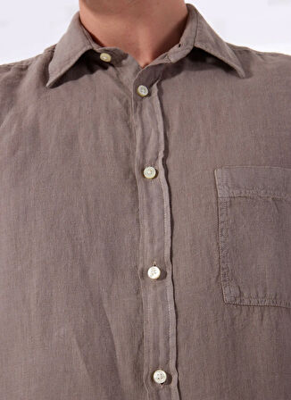 Boss Regular Fit Gömlek Yaka Kahve Erkek Gömlek Relegant