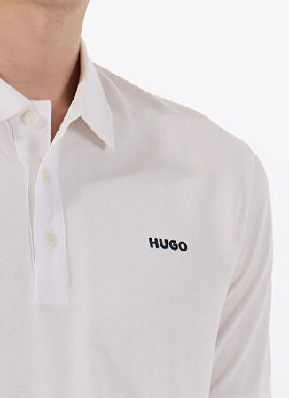 Hugo Düz Bej Erkek Polo T-Shirt 50466182_Donos222 10231467 01