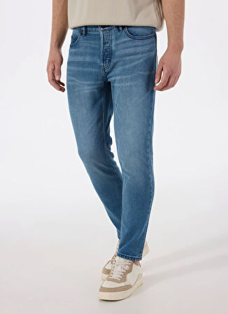 Hugo Normal Bel Tapered Fit Erkek Denim Pantolon 50530617_HUGO 634 10258279 07