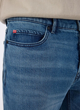 Hugo Normal Bel Tapered Fit Erkek Denim Pantolon 50530617_HUGO 634 10258279 07