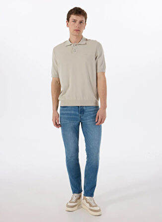 Hugo Normal Bel Tapered Fit Erkek Denim Pantolon 50530617_HUGO 634 10258279 07