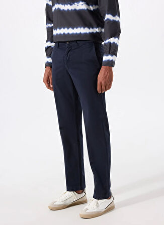 Lacivert Erkek Normal Bel Regular Fit Chino Pantolon Chino_Regular