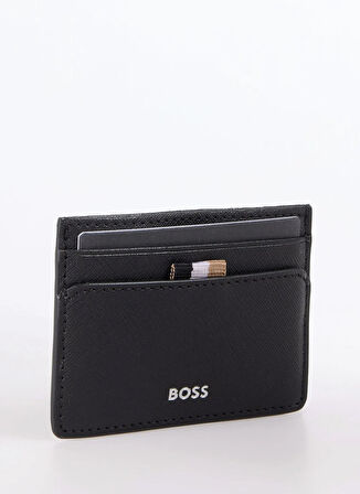 Boss Siyah Erkek Kartlık Zair_Card holder N. 10269892 01