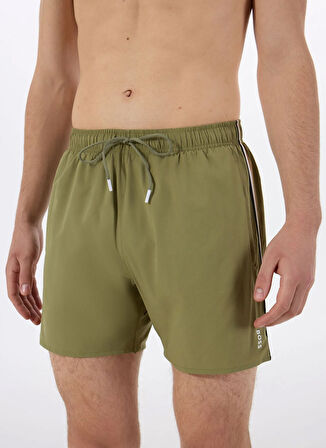 Boss Yeşil Erkek Şort Mayo Iconic