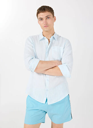 Boss Şort Mayo, S, Mavi