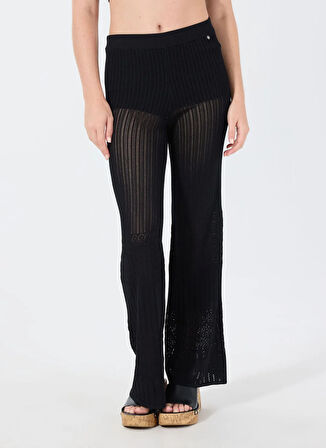 Boss Normal Bel Normal Siyah Kadın Pantolon 50535496