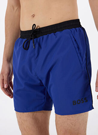 Boss Lacivert Erkek Şort Mayo Starfish