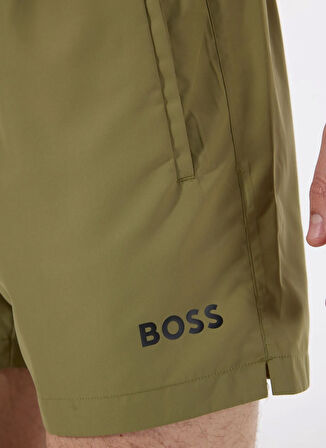 Boss Haki Erkek Şort Mayo Amur