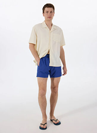 Boss Mavi Erkek Şort Mayo Amur