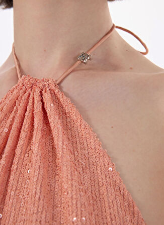 Hugo Klasik Yaka Düz Turuncu Kadın Bluz 50537010