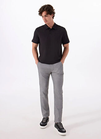 Boss Normal Bel Normal Paça Siyah Erkek Chino Pantolon Chino_slim