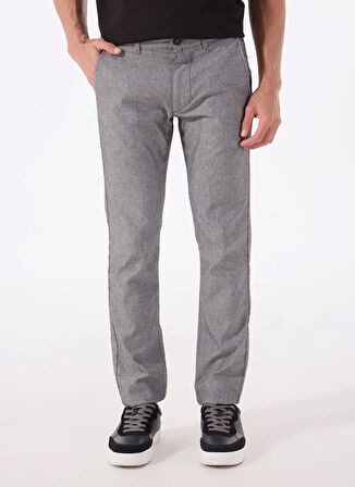 Boss Normal Bel Normal Paça Siyah Erkek Chino Pantolon Chino_slim